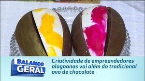 Criatividade de empreendedores alagoanos vai além do tradicional ovo de chocolate