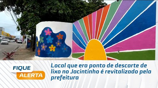 Local que era ponto de descarte de lixo no Jacintinho é revitalizado pela prefeitura