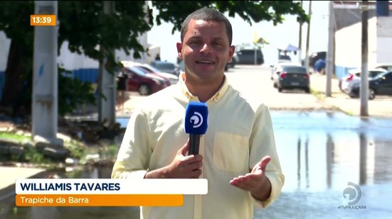 Moradores reclamam de vazamento no Trapiche; eles não sabem se é agua limpa ou de esgoto