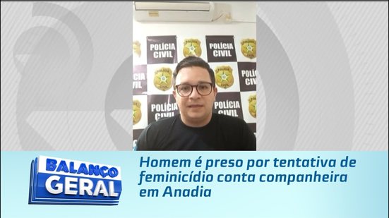 Homem é preso por tentativa de feminicídio conta companheira em Anadia