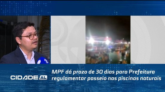 MPF dá prazo de 30 dias para Prefeitura regulamentar passeio nas piscinas naturais