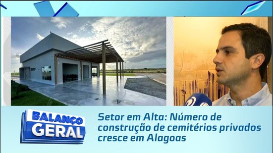 Setor em Alta: Número de construção de cemitérios privados cresce em Alagoas