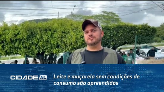 Retirado de Circulação: Leite e muçarela sem condições de consumo são apreendidos no sertão alagoano