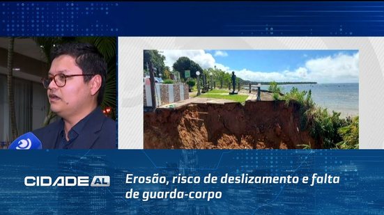 Erosão, risco de deslizamento e falta de guarda-corpo: MPF recomenda fechamento de mirante