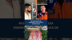 Voçoroca leva Governo Federal a decretar emergência #CidadeAL