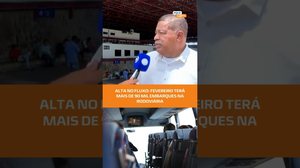 🚍Carnaval impulsiona viagens e aumenta movimento na Rodoviária #FiqueAlerta