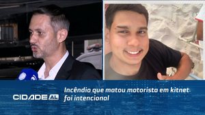 Incêndio que matou motorista em kitnet foi intencional; namorada foi indiciada