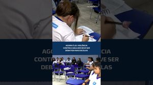 Educação contra a violência: escolas devem abordar o tema #CidadeAL