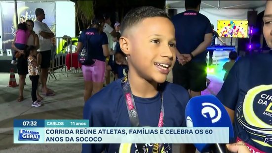 Corrida reúne atletas, famílias e celebra os 60 anos da Sococo