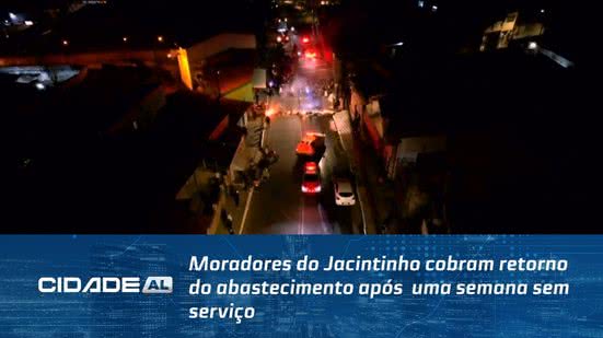 Moradores do Jacintinho cobram retorno do abastecimento após  uma semana sem serviço