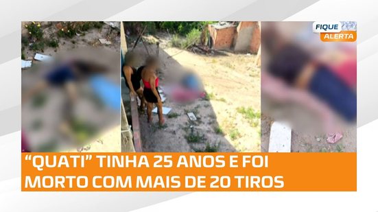 VIOLÊNCIA: jovem conhecido como ''Quati'' era apontado como ''braço armado'' de facção