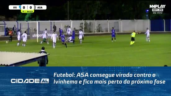 Futebol: ASA consegue virada contra o Ivinhema e fica mais perto da próxima fase