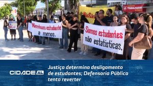 Justiça determina desligamento de estudantes; Defensoria Pública tenta reverter