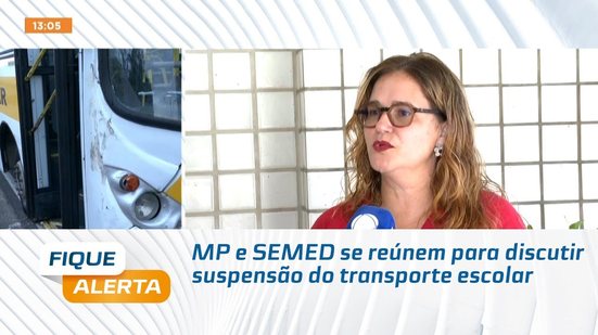 MP e SEMED se reúnem para discutir suspensão do transporte escolar