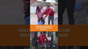 PARTE 2: Ele topou! Ventura encara rotina de entregador 😂 #FiqueAlerta