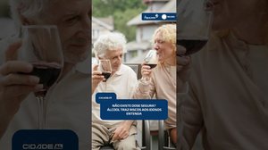 🍷 Beber “só um pouquinho” faz mal? Geriatra alerta idosos sobre o álcool | #CidadeAL