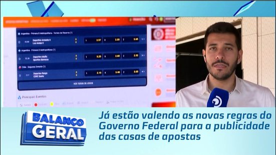 Já estão valendo as novas regras do Governo Federal para a publicidade das casas de apostas