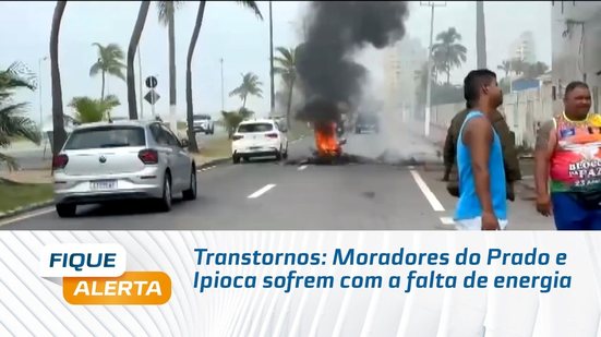 Transtornos: Moradores do Prado e Ipioca sofrem com a falta de energia