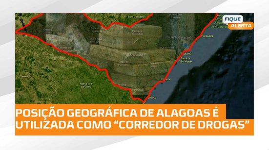 Rota do Tráfico: Estradas alagoanas são usadas para escoar cargas de drogas de outros países