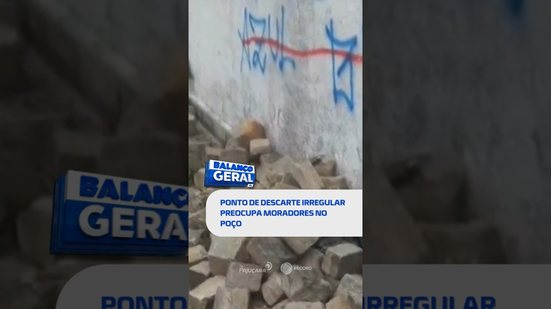 🗞️DESTAQUES DO DIA: moradores do Poço reclamam de entulho deixado após obra em Maceió#BalançoGeralAL