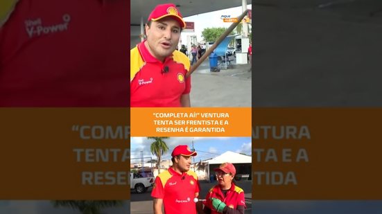 Ventura se aventura (Parte 2): Bruno Ventura encara o turno de frentista ⛽😂 #FiqueAlerta