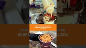 Sobremesa viral: Açaí Master faz sucesso na internet e atrai apaixonados por sobremesa #FiqueAlerta