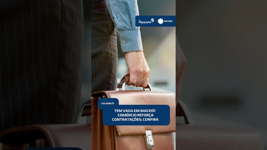 💼 Comércio de Maceió abre vagas temporárias para reforçar vendas de fim de ano #CidadeAL