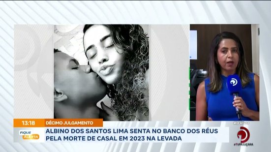 Albino dos Santos Lima senta no banco dos réus pela morte de casal em 2023 na Levada