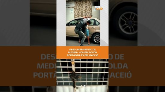 Caso grave: homem tenta prender ex dentro de casa ao soldar portão #FiqueAlerta