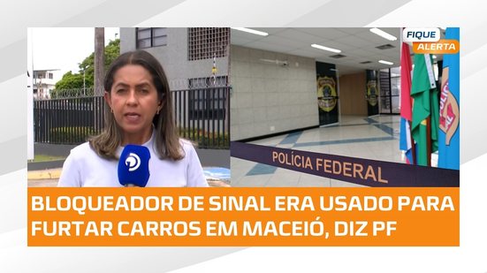 🚨 PF prende suspeito de furtar carros com bloqueador de sinal em Maceió