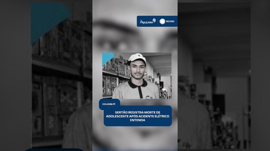 🚨 Tragédia no Sertão: adolescente de 16 anos morre ao usar bomba d’água | #CidadeAL