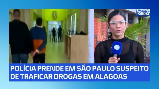 🚔 Suspeito de traficar drogas em Palmeira dos Índios é preso em São Paulo