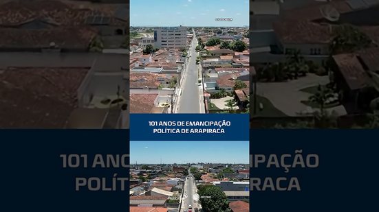 101 anos de emancipação política de Arapiraca #CidadeAL