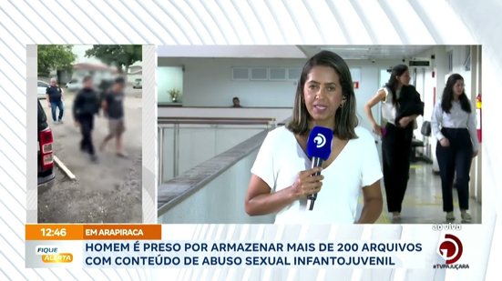 Homem é preso por armazenar mais de 200 arquivos com conteúdo de abuso sexual infantojuvenil