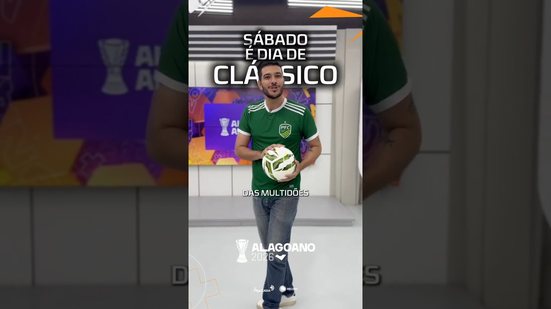 🔥 CSA x CRB NESTE SÁBADO! Saiba com Bruno Protásio onde assistir e acompanhar o jogo!⚽ #Alagoano2026
