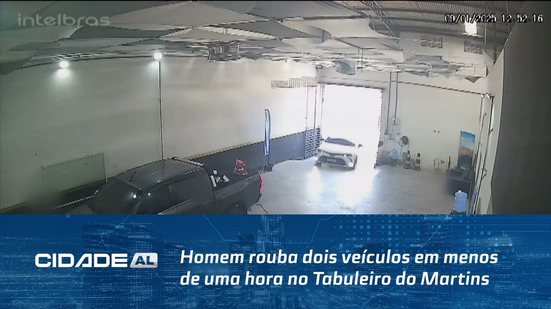 Homem rouba dois veículos em menos de uma hora no Tabuleiro do Martins