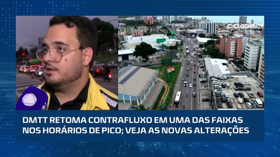🚘 DMTT reativa contrafluxo para reduzir congestionamentos no horário de pico: Veja as Alterações