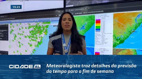 Sol ou Chuva: Meteorologista traz detalhes da previsão do tempo para o fim de semana