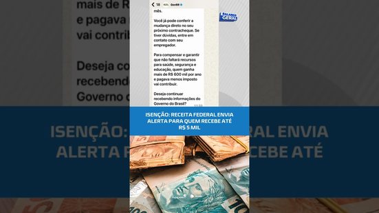 Receita Federal emite avisos para contribuintes com renda de até R$ 5 mil #BalançoGeralAL