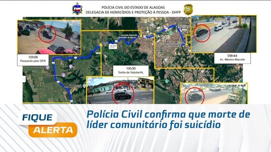 Polícia Civil confirma que morte de líder comunitário foi suicídio