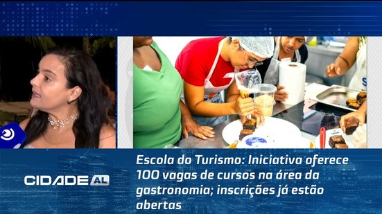 Iniciativa oferece 100 vagas de cursos na área da gastronomia; inscrições já estão abertas