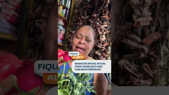 ANO NOVO chegando ✨ banho de ervas para mentalizar coisas boas.