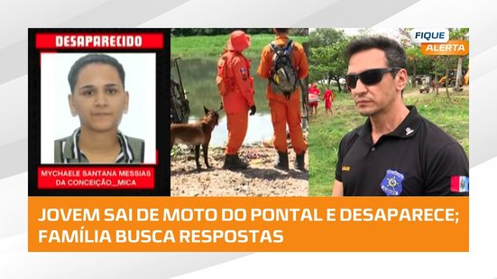 Caso Mica: Jovem que saiu do Pontal pilotando moto está há duas semanas desaparecida