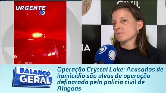 Operação Crystal Lake: Acusados de homicídio são alvos de operação deflagrada pela polícia civil