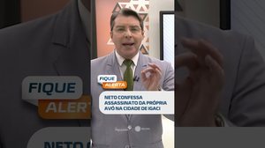 DESTAQUES: Jovem admite envolvimento no assassinato da avó na cidade de Igaci #FiqueAlerta