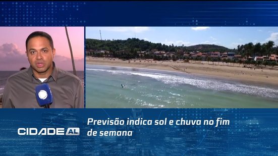 Previsão indica sol e chuva no fim de semana