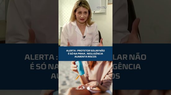 Protetor solar ainda é negligenciado e aumenta risco de câncer de pele☀️🚨 #CidadeAL