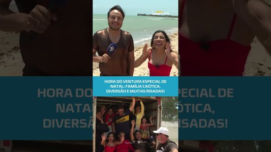 🎄NATAL RAIZ: família caótica e muita resenha no #HoraDoVetura😂