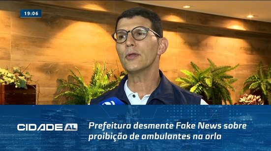É Boato!: Prefeitura desmente Fake News sobre proibição de ambulantes na orla