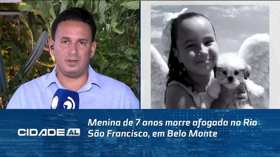 Menina de 7 anos morre afogada no Rio São Francisco, em Belo Monte